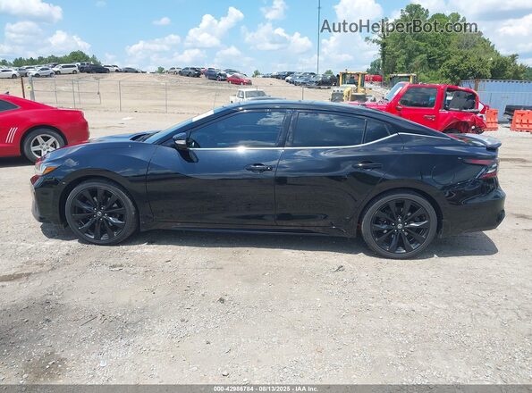 1N4AA6EV4LC385211 2020 NISSAN MAXIMA SR Black სალონის 360-გრადუსიანი ხედი