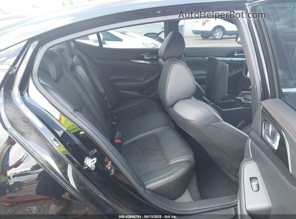 1N4AA6EV4LC385211 2020 NISSAN MAXIMA SR Black VIN კოდის სტიკერის ხედი