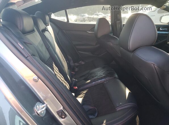 1N4AA6EV6PC513664 2023 NISSAN MAXIMA SR Gray Widok tylnych siedzeń