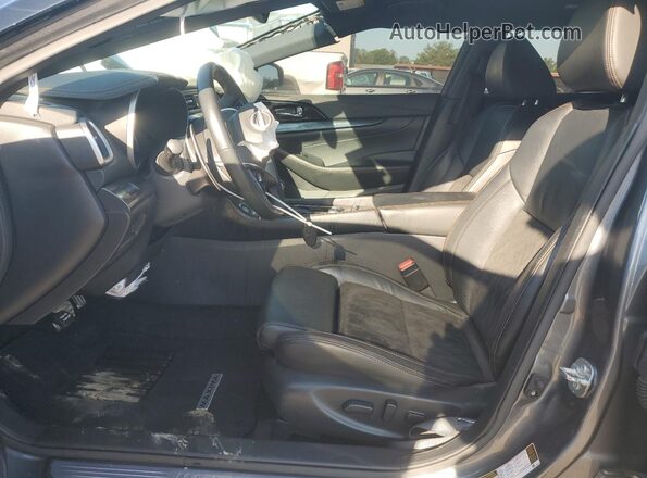 1N4AA6EV6PC513664 2023 NISSAN MAXIMA SR Gray Widok wnętrza z przodu
