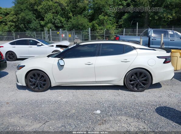 1N4AA6EV8PC507669 2023 NISSAN MAXIMA SR White Vista interior de 360 grados