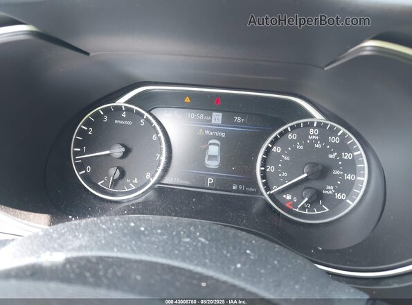 1N4AA6EV8PC507669 2023 NISSAN MAXIMA SR White Vista de los asientos traseros