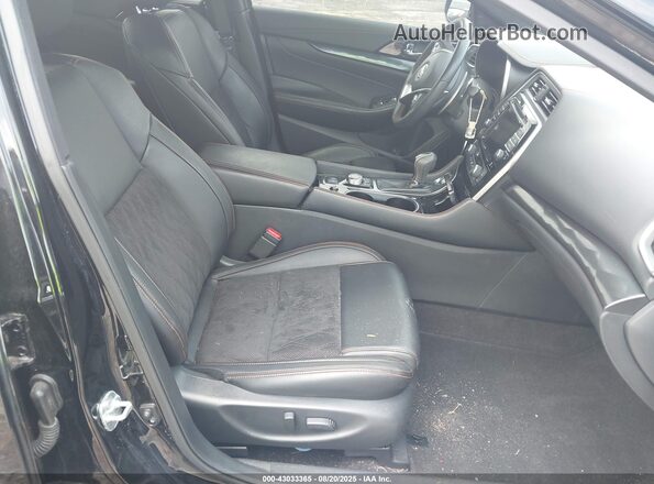 1N4AA6EVXPC506152 2023 NISSAN MAXIMA SR Black Вид салону спереду