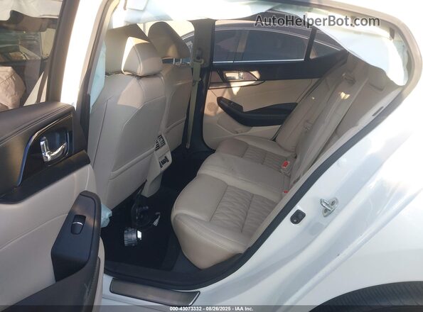 1N4AA6FV8PC504253 2023 NISSAN MAXIMA PLATINUM White Vista de la etiqueta del VIN