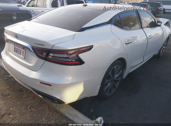 1N4AA6FV8PC504253 2023 NISSAN MAXIMA PLATINUM White Trasero derecho