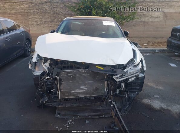 1N4AA6FV8PC504253 2023 NISSAN MAXIMA PLATINUM White Vista interior trasera