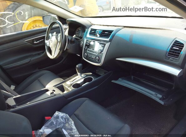 1N4AL3APXHC150948 2017 NISSAN ALTIMA Black Вид салону спереду