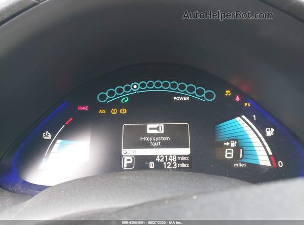 1N4AZ0CP6GC300272 2016 NISSAN LEAF Black 