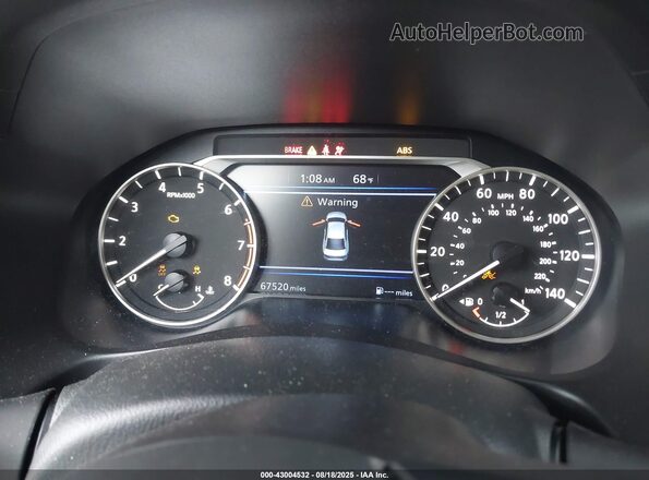 1N4BL4BV2LC259128 2020 NISSAN ALTIMA Silver Widok tylnych siedzeń