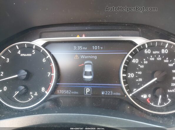 1N4BL4BV8LC236078 2020 NISSAN ALTIMA Gray Vista de los asientos traseros