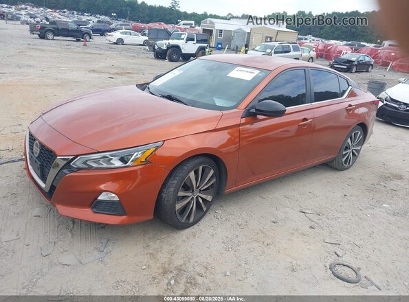 1N4BL4CV4LC122626 2020 NISSAN ALTIMA Оранжевый Передняя левая четверть