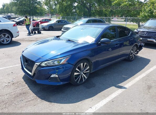 1N4BL4CV9LC132262 2020 NISSAN ALTIMA Blue Vista tres cuartos delantera izquierda
