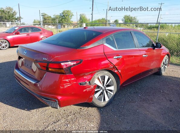 1N4BL4DV6MN419806 2021 NISSAN ALTIMA Red Rear right