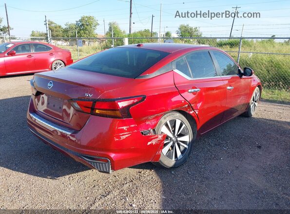 1N4BL4DV6MN419806 2021 NISSAN ALTIMA Red Front view
