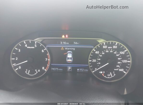 1N4BL4DV6PN375424 2023 NISSAN ALTIMA Серый Вид задних сидений