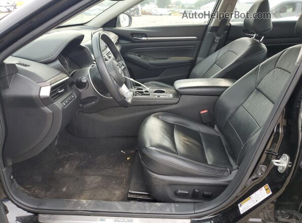 1N4BL4FW4MN351866 2021 NISSAN ALTIMA Black Widok wnętrza z przodu