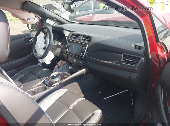 1N4BZ1DV5MC556695 2021 NISSAN LEAF Red 