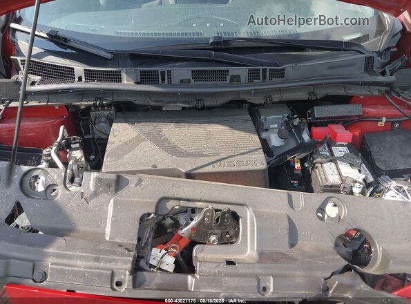 1N4BZ1DV5MC556695 2021 NISSAN LEAF Red 