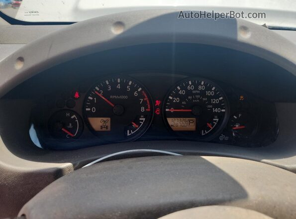 1N6AD0EV2JN759733 2018 NISSAN FRONTIER White Widok zestawu wskaźników