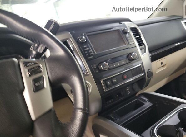 1N6BA1F28GN503502 2016 NISSAN TITAN XD  Вид панели приборов