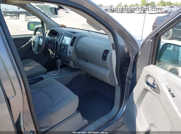 1N6ED0EB9LN707607 2020 NISSAN FRONTIER Серый Вид салона спереди