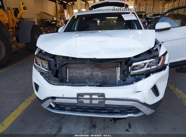 1V24C2CA4LC202897 2020 VOLKSWAGEN ATLAS White წინა ხედი