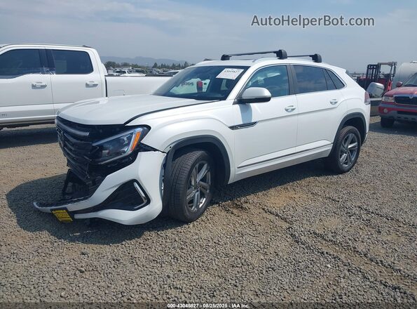 1V2AE2CA5RC227930 2024 VOLKSWAGEN ATLAS White Передня ліва чверть