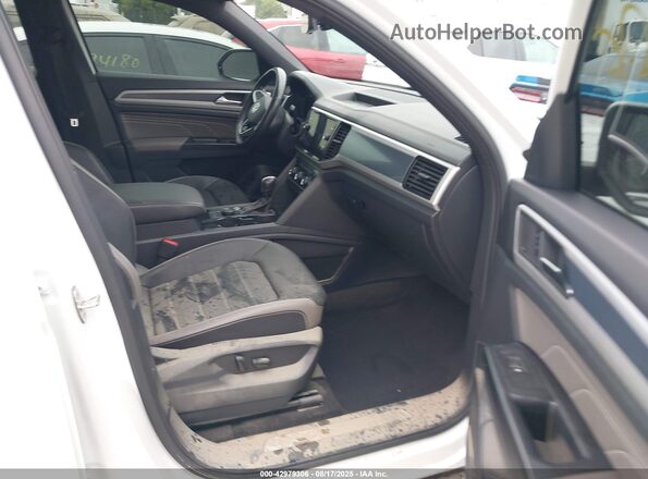 1V2FE2CA6MC200248 2021 VOLKSWAGEN ATLAS White წინა სალონის ხედი