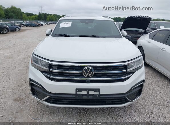 1V2FE2CA6MC200248 2021 VOLKSWAGEN ATLAS White ხელსაწყოთა პანელის ხედი