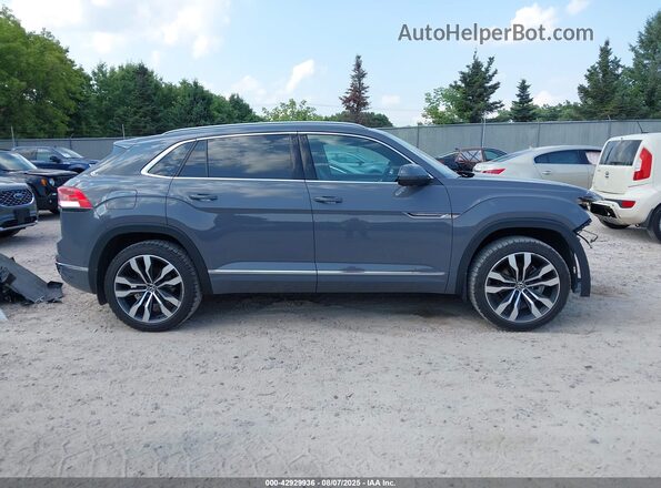1V2FE2CA8MC221229 2021 VOLKSWAGEN ATLAS Gray 360 interior view