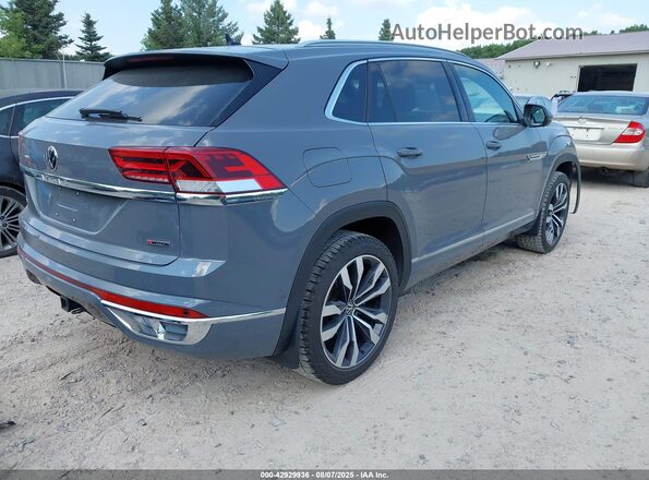 1V2FE2CA8MC221229 2021 VOLKSWAGEN ATLAS Gray Rear right