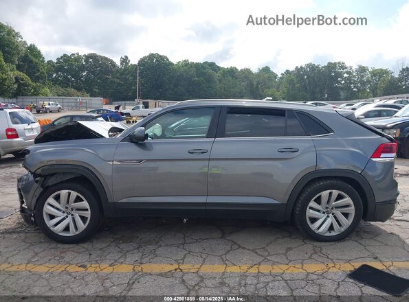 1V2JE2CA3MC207619 2021 VOLKSWAGEN ATLAS Gray Սալոնի 360 աստիճան տեսք