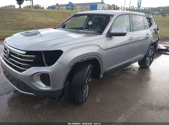1V2JR2CA3RC533450 2024 VOLKSWAGEN ATLAS Silver წინა მარცხენა ხედი სამი მეოთხედიდან