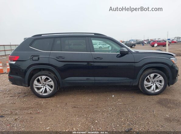 1V2JR2CA4MC592208 2021 VOLKSWAGEN ATLAS Black Widok wnętrza z tyłu