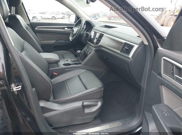 1V2JR2CA4MC592208 2021 VOLKSWAGEN ATLAS Black Widok wnętrza z przodu