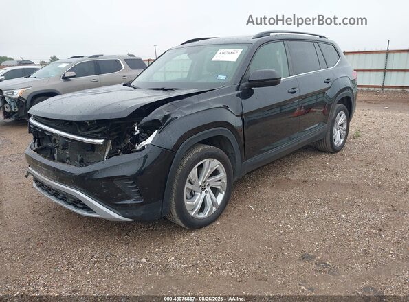 1V2JR2CA4MC592208 2021 VOLKSWAGEN ATLAS Black Przód lewy