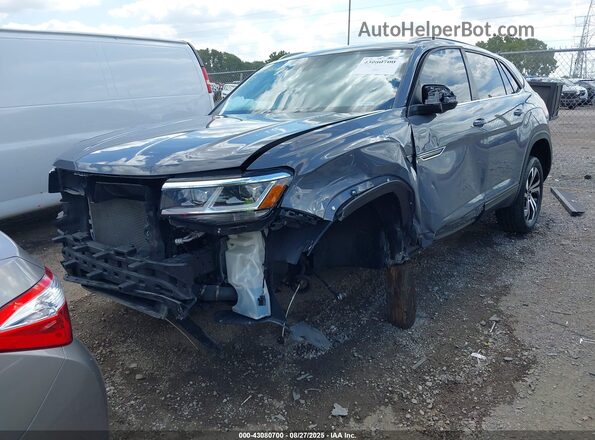 1V2KC2CA2MC213518 2021 VOLKSWAGEN ATLAS Gray Przód lewy