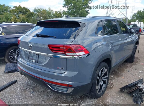 1V2KC2CA2MC213518 2021 VOLKSWAGEN ATLAS Gray Tył prawy
