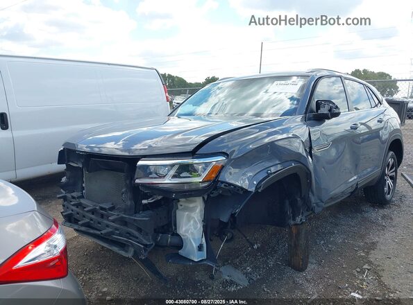 1V2KC2CA2MC213518 2021 VOLKSWAGEN ATLAS Gray Widok z przodu