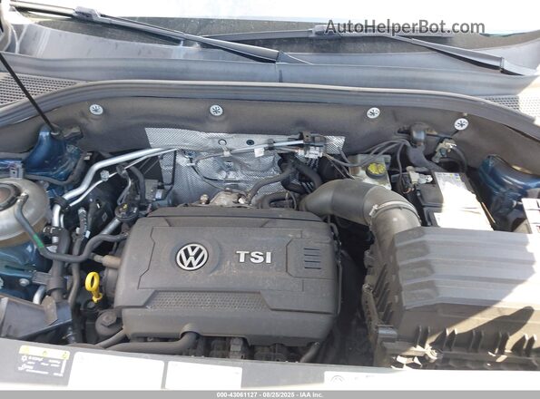 1V2LP2CA1MC524902 2021 VOLKSWAGEN ATLAS Синий Вид сзади