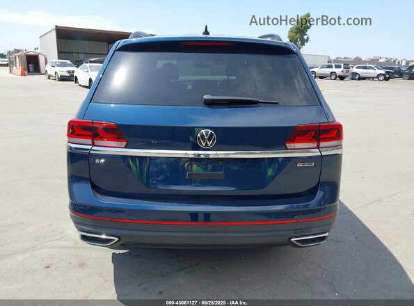 1V2LP2CA1MC524902 2021 VOLKSWAGEN ATLAS Синий 