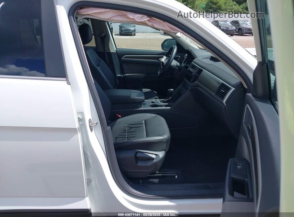 1V2LP2CA1MC565787 2021 VOLKSWAGEN ATLAS White Вид салону спереду