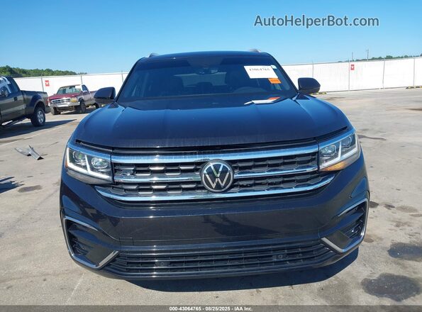 1V2RE2CA0MC234800 2021 VOLKSWAGEN ATLAS Black Widok z przodu