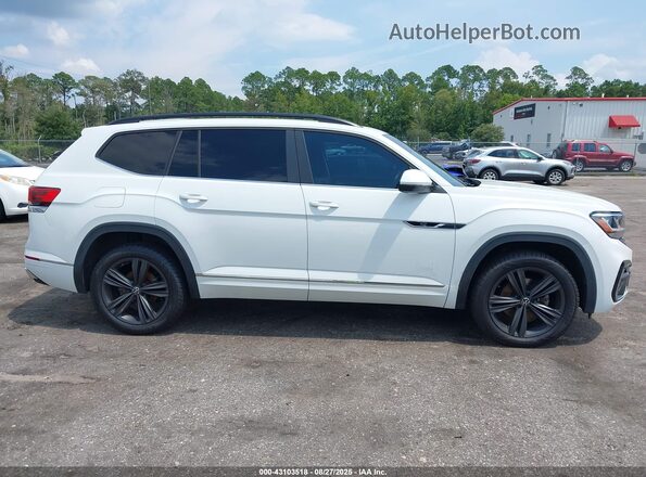1V2RR2CA9MC523565 2021 VOLKSWAGEN ATLAS White Вид задньої частини салону
