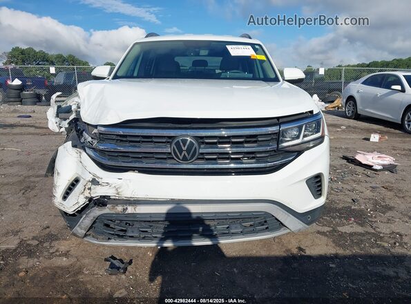 1V2WR2CA8MC556155 2021 VOLKSWAGEN ATLAS White Vista del cuadro de instrumentos