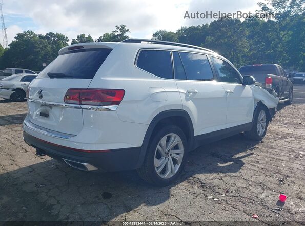 1V2WR2CA8MC556155 2021 VOLKSWAGEN ATLAS White Trasero derecho