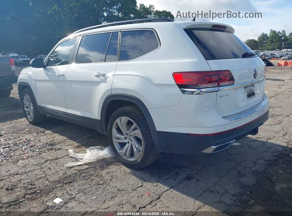 1V2WR2CA8MC556155 2021 VOLKSWAGEN ATLAS White Trasero izquierdo