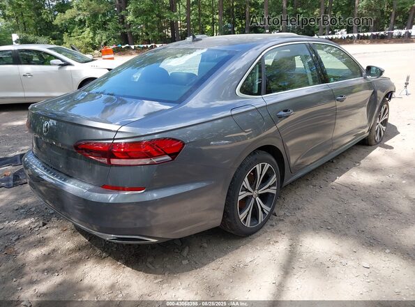 1VWSA7A37MC005463 2021 VOLKSWAGEN PASSAT Серый Задняя правая четверть