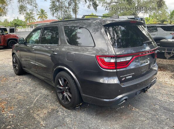 1C4SDJGJXJC231313 2018 DODGE DURANGO Gray 