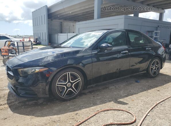 W1K3G4EB0LJ235397 2020 MERCEDES-BENZ A-CLASS Black Trasero izquierdo